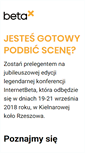 Mobile Screenshot of internetbeta.pl